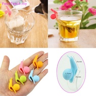 FoodTaste   5pcs Exquisite Snail Shape Silicone Tea Bag Holder Cup Mug Candy Colors Cute    MY