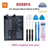 MI 100% Orginal BS08FA  2250mAh Baery For  MI  Black Shark 4/4Pro  one Replacement Baeries+Tools