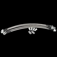 Corvette Stainless Steel Brake Lines - (Set of 4) : 1997-2004 C5 & Z06