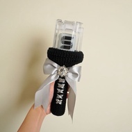 INFINITE 手燈套 | 光影緞帶 • 銀黑-金聖圭官方手燈