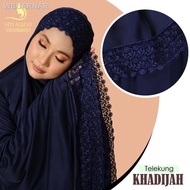 【NEW stock】﹍Telekung Khadijah Lace by Siti Alizay Exclusive (Ready Stock) V2