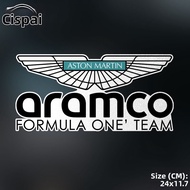 Reflective F1 Formula Car Body Glass Sticker