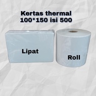 Awb direct thermal sticker paper 100x150 500