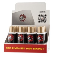 NT10 EC【12 Bottles】Motorcycle Engine Treatment Oil Additive y15zr y16zr lc135 rs150r rsx vf3i 4t minyak hitam motosikal