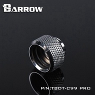 BARROW G1/4" PUSH-IN FITTING - OD 14MM RIGID TUBING SILVER