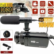 HD 1080P 16x Zoom Digital Video Camera for Professional 4k 60fps Camera Camcorder Recording Photo Vi