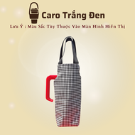 Túi Đựng Ly Giữ Nhiệt Tay Cầm 1250ml Có Quai Xách - Hàng Thủ Công Việt Nam