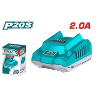 TOTAL เครื่องตัดหญ้า สายเอ็น [ตัดแนวตั้งได้] ไร้สาย 20 โวลท์ รุ่น TGTLI20328 [ Grass Trimmer ]