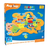 Europe Map 3D Puzzle for Kids 5+ | Learn Countries, Flags & Capitals | Educational Geography | Imagi