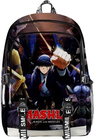 ISaikoy Anime Mashle: Magic and Muscles Backpack Mash Burnedead Laptop School Bag Bookbag 7