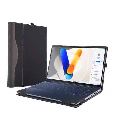 Laptop Case For Asus Vivobook S 15 OLED M5506 S5506 & Vivobook S 16 OLED M5606 S5606 2-in-1 Leather 
