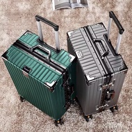 Aluminum Frame Cabin Suitcase Large Capacity Anti-theft for Women and Men24Luggage Suitcase Bag20Inc