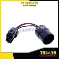 3 Pin to 2 Pin Modify Alternator Socket Connector