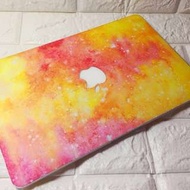 MacBook Air 13” stickers 13吋粉色系列幻彩圖案外觀貼  一套包四張彩貼（面貼，底貼，電腦屏幕貼，鍵盤貼） 透明屏幕貼，鍵盤透明防塵墊，清潔去塵抺布