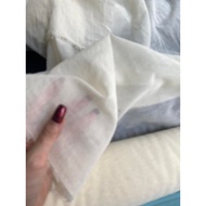 Cream colored raw silk /1 m size 1 m5 ️ ️