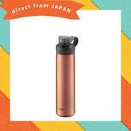 【Direct from Japan】 Tiger Thermos (TIGER) Tiger Water Bottle 800ml Vacuum Insulated Carbonated Bottle Stainless Steel Bottle Beer OK Cold Storage Carrying Growler MTA-T080DC Copper (Brown)