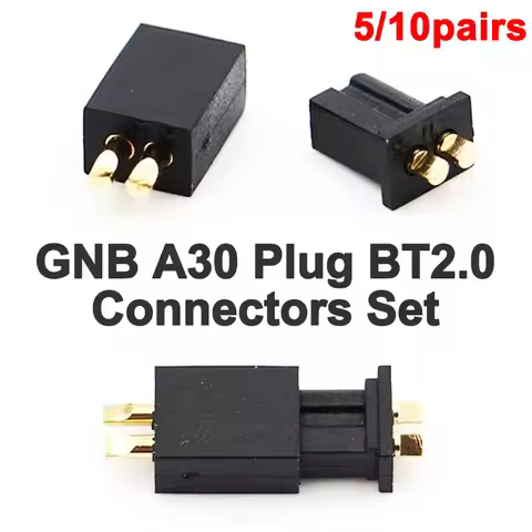 1/3/5Pairs GNB A30 Plug BT2.0 Connectors Set Male Female For BT2.0 Connector FPV 1S Whoop Drone DIY 