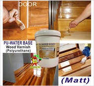 ( 5 LITER ) 383 MATT CLEAR COAT PU WATER BASE POLYURETHANE ( P.U ) EXELLENT DURABLE / HEAVY DUTY