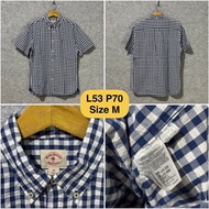 KEMEJA Brooks Brothers Short Sleeve Shirt Original