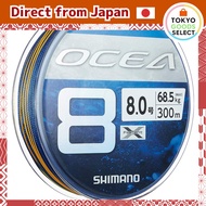 【Direct from JAPAN】
Shimano Ocea 8 Fishing Line 300m 8.0 No. SW Navy LD-A71S