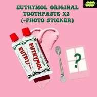 [EUTHYMOL] Original Toothpaste X2 (+Photo Sticker)