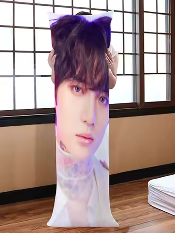 Beomgyu Dakimakura Hugging Body Pillow Case DIY Custom Throw Cushion Pillow Cover 7 Sizes