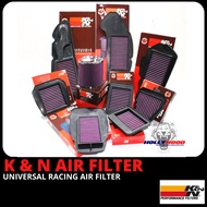 K&N AIR FILTER R25 MT25 R15 MT15 Y15 Y16 LC135 NMAX NVX155 XMAX VARIO ADV RS150 RSX SYM VF3i RFS150