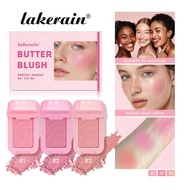 Lakerain Butter Blush Cream Natural Color Rendering Atmosphere Blush Highlight Brightening Rouge Rea