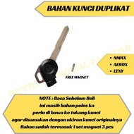 Duplicate key material Nmax N max Aerox Lexy WHOLESALE kunci motor lock motorcycle