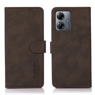 Ready to ship KHAZNEH Matte Texture Leather Phone Case For Motorola Moto G14 4G/Motorola Edge 40 Neo