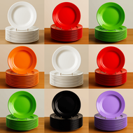 12 PCS PIRING MANGKOK TEBAL SEMI MELAMIN 1 LUSIN TAHAN PANAS MURAH WARUNG MIE SOTO RAMEN BAKSO JEPAN