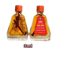Combo of 10 bottles of 3ml yellow sinusitis oil with roots (with herbal roots)