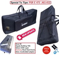 Yamaha PSR E 473, PSR E463, PSR E453, PSR 2000.psr 3000.psr 1500 Keyboard Bag Bonus Transparent Cove