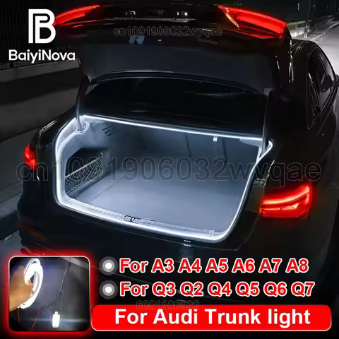 Car trunk LED light bar For Audi A3 A4L A5 A6L A7 A7L A8 Q2L Q3 Q4 Q5 Q5L Q6 Q7, Car trunk lighting 