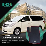 Toyota Alphard 2nd Gen Model AH20 Petrol 8 Seater - Enzo Customised Car Mat