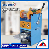 Cup Sealer AGE LOCK 01M Mesin Press Gelas Kecil / Sedang / Besar / Jumbo