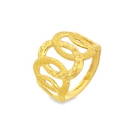 Top Cash Jewellery 916 Gold Big Width Coco Ring