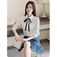 Áo sơ mi cổ nơ