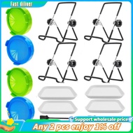 In stock-Wide Mouth  Jar Sprouting Lid, Germination Stand,  Jar Pouring Nozzle Lid, Suitable for Gro