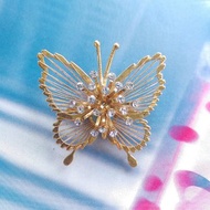 Vintage Jewelry 西洋古董飾品 MONET 噴絲動物園系列 蝴蝶 別針