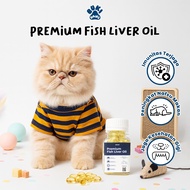 Fish oil fish oil cat fur vitamins - BUKIPAW PREMIUM FISH OIL