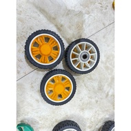 Automatic gate wheel