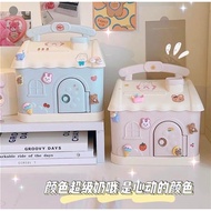 House-Shaped Piggy Bank 3D Sticker Model
