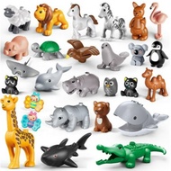 [Duplo-Compatible] Pai Duplo Animal Series Blocks – Variety of Animal Figures, Safe Materials, Endle