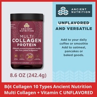 Bột Collagen 10 Types Ancient Nutrition Multi Collagen Protein UNFLAVORED + Probiotics & Vitamin C