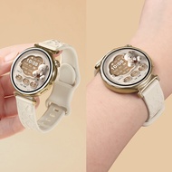 สายนาฬิกาผู้หญิง Huawei GT4 สายยางพรีเมี่ยมสีแดงสำหรับปีใหม่ GT3 สายนาฬิกาผู้หญิง GT2 สายนาฬิกาสปอร์