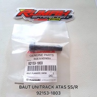 ORIGINAL NINJA SS R UPPER UNITRACK BOLT kawasaki 92153-1803