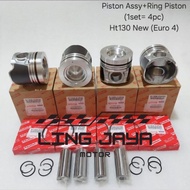 PISTON ASSY STD HT130 EURO 4 S130B E0R50 + SEHERRing PISTON SET HINO DUTRO HT130 EURO 4 STD S1304-E0