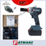 FATMANZ PMIW20-21V 1/2" CORDLESS BRUSHLESS IMPACT WRENCH 280NM 21V 3.0AH BATTERY (FREE CHUCK CONVERT