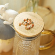 cincin 916 cincin lelaki Qiaoen Factory Direct Sale Natural Crystal Fu Lu Shou Ring Female Korean Ve